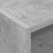 Dulap pentru discuri de vinil Gri din beton 78,5 x 35 x 45 cm - WALTI WALTI