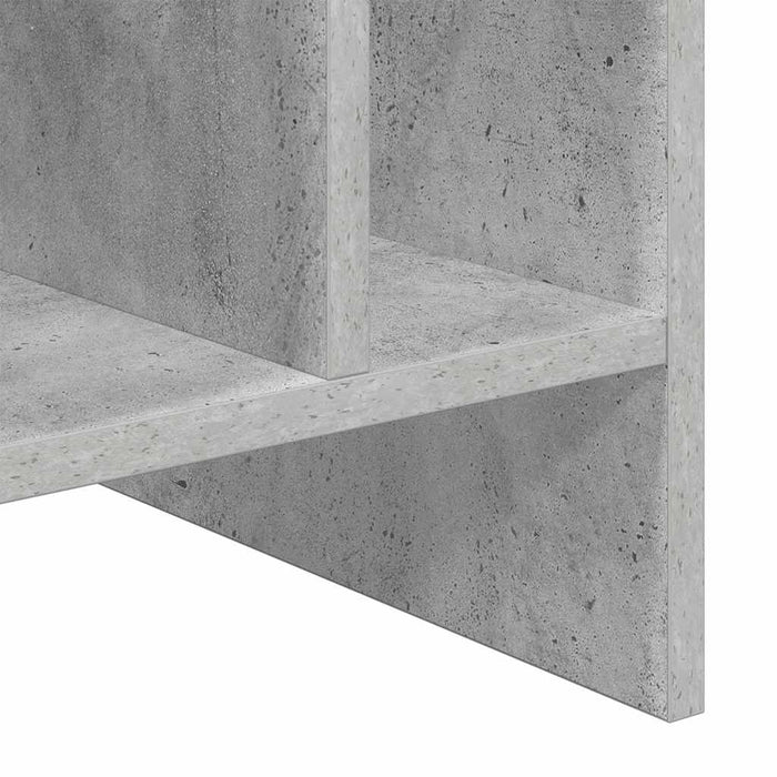 Dulap pentru discuri de vinil Gri din beton 78,5 x 35 x 45 cm - WALTI WALTI