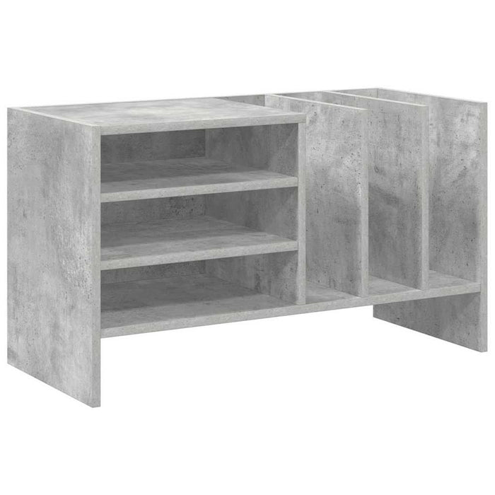 Dulap pentru discuri de vinil Gri din beton 78,5 x 35 x 45 cm - WALTI WALTI