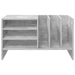 Dulap pentru discuri de vinil Gri din beton 78,5 x 35 x 45 cm - WALTI WALTI
