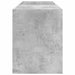 Dulap pentru discuri de vinil Gri din beton 78,5 x 35 x 45 cm - WALTI WALTI