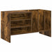 Dulap pentru discuri de vinil Stejar fumuriu 78,5 x 35 x 45 cm - WALTI WALTI