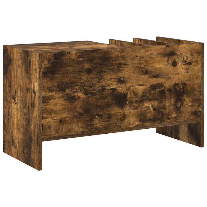 Dulap pentru discuri de vinil Stejar fumuriu 78,5 x 35 x 45 cm - WALTI WALTI