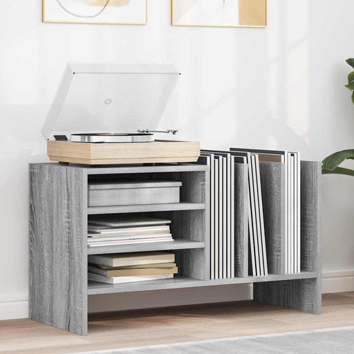 Dulap pentru discuri de vinil Gri Sonoma 78,5 x 35 x 45 cm - WALTI WALTI
