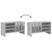 Dulap pentru discuri de vinil Gri Sonoma 78,5 x 35 x 45 cm - WALTI WALTI