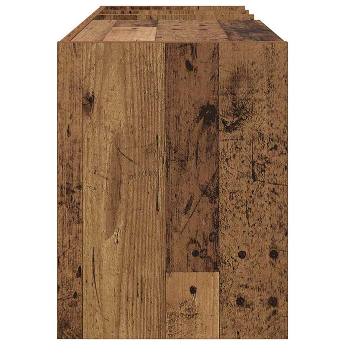Dulap pentru discuri de vinil Lemn vechi 78,5 x 35 x 45 cm - WALTI WALTI