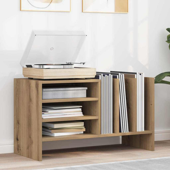 Dulap pentru discuri de vinil Stejar Artizanal Lemn compozit - WALTI WALTI