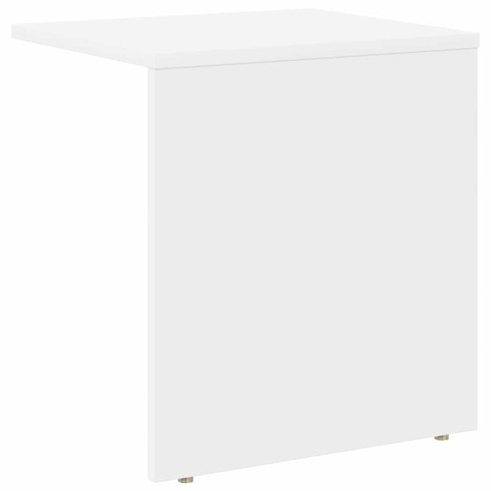 Masă laterală 2 pcs Alb 37 x 32 x 40 cm Lemn compozit - WALTI WALTI