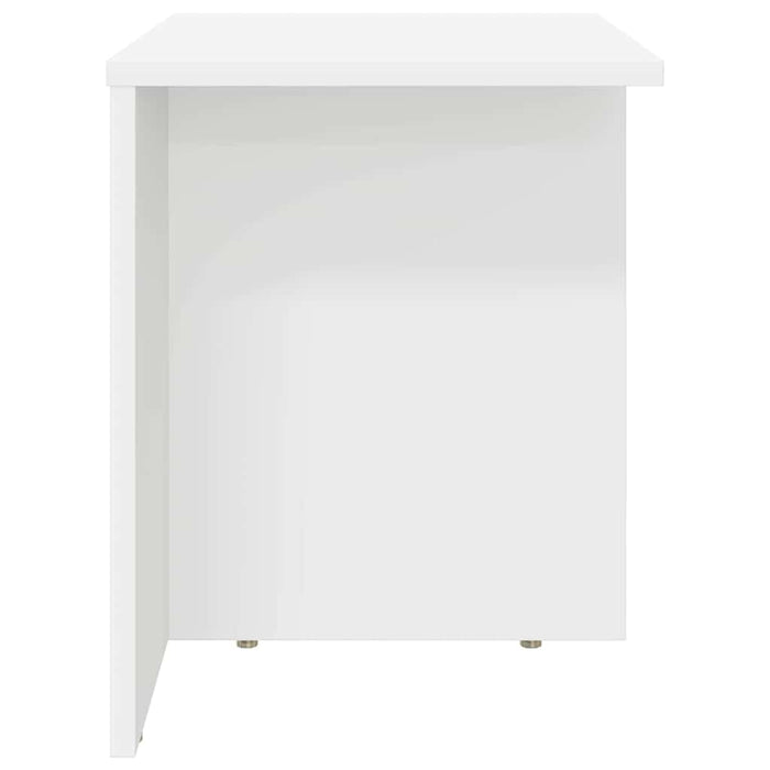Masă laterală 2 pcs Alb 37 x 32 x 40 cm Lemn compozit - WALTI WALTI