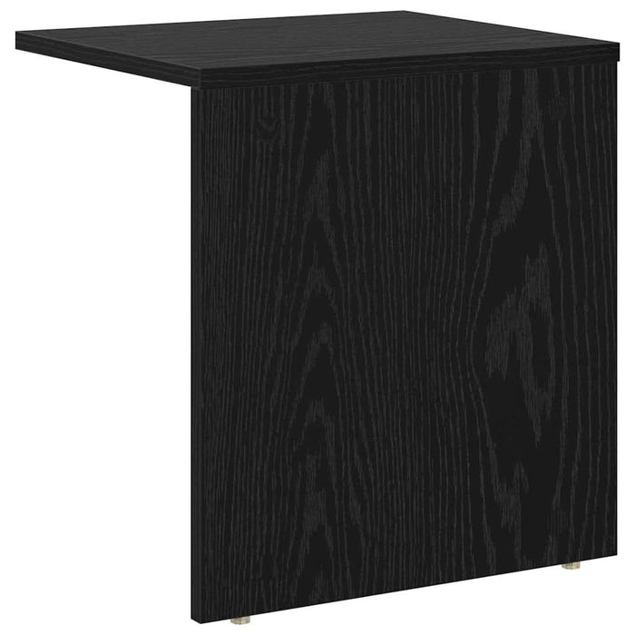 Masă laterală 2 pcs Stejar Negru 37 x 32 x 40 cm Lemn compozit - WALTI WALTI