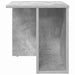 Masă laterală Gri din beton 37 x 32 x 40 cm Lemn compozit - WALTI WALTI