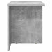 Masă laterală Gri din beton 37 x 32 x 40 cm Lemn compozit - WALTI WALTI