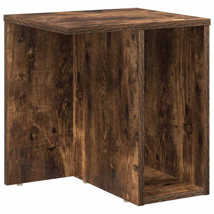 Masă laterală Stejar fumuriu 37 x 32 x 40 cm Lemn compozit - WALTI WALTI