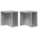 Masă laterală 2 pcs Gri Sonoma 37 x 32 x 40 cm Lemn compozit - WALTI WALTI
