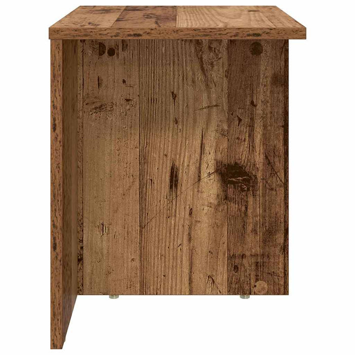Masă laterală 2 pcs Lemn vechi 37 x 32 x 40 cm Lemn compozit - WALTI WALTI