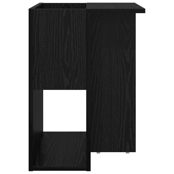 Masă laterală Stejar Negru 35 x 40 x 55 cm Lemn compozit - WALTI WALTI