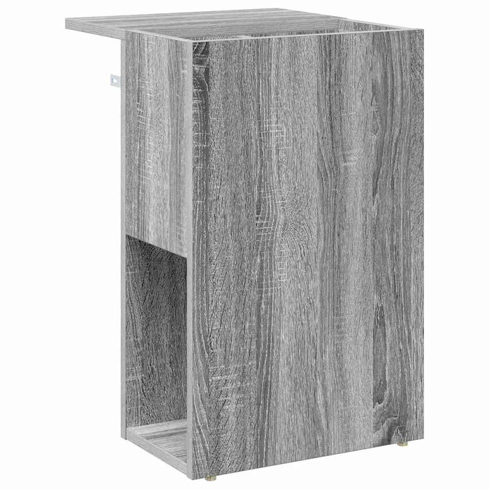 Masă laterală Gri Sonoma 35 x 40 x 55 cm Lemn compozit - WALTI WALTI