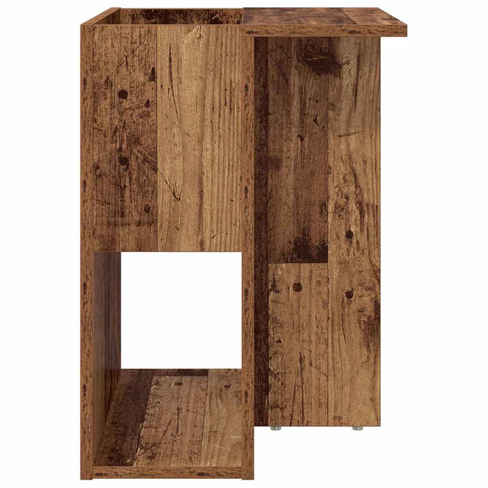 Masă laterală Lemn vechi 35 x 40 x 55 cm Lemn compozit - WALTI WALTI