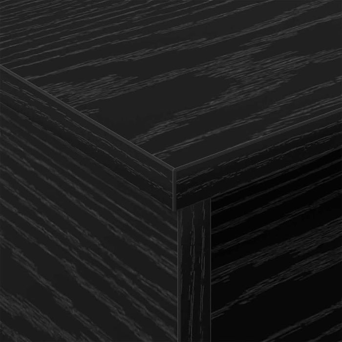 Noptieră Stejar Negru 40 x 31 x 15 cm Lemn compozit - WALTI WALTI