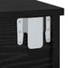 Noptieră Stejar Negru 40 x 31 x 15 cm Lemn compozit - WALTI WALTI