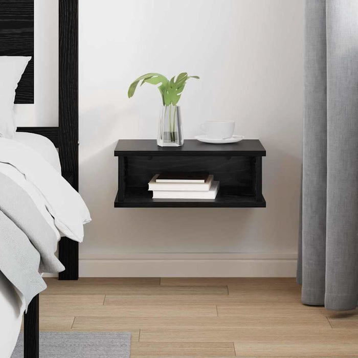Noptieră Stejar Negru 40 x 31 x 15 cm Lemn compozit - WALTI WALTI