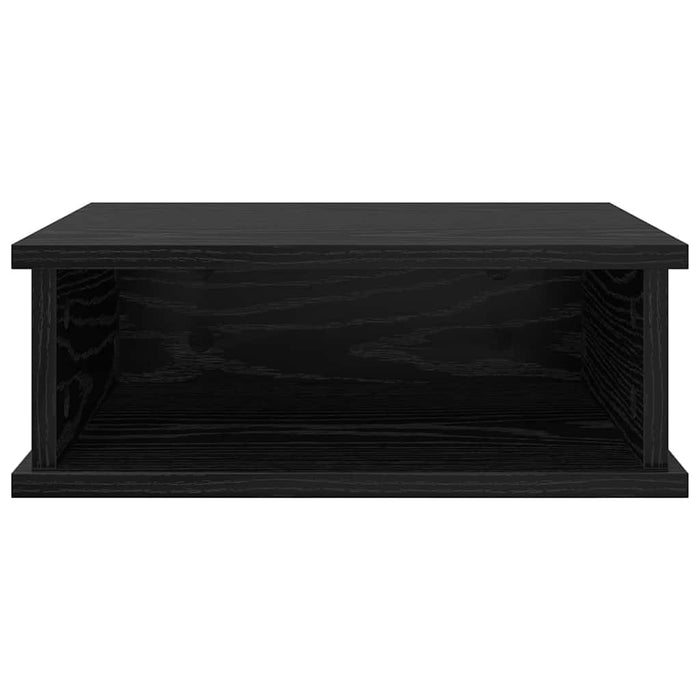 Noptieră 2 pcs Stejar Negru 40 x 31 x 15 cm Lemn compozit - WALTI WALTI