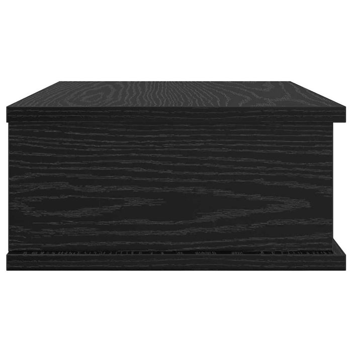 Noptieră 2 pcs Stejar Negru 40 x 31 x 15 cm Lemn compozit - WALTI WALTI