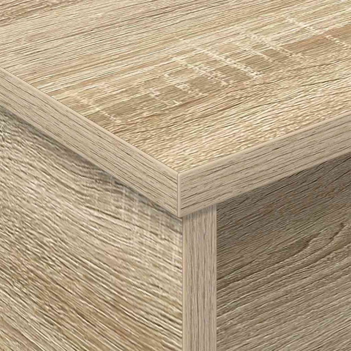 Noptieră 2 pcs Stejar Sonoma 40 x 31 x 15 cm Lemn compozit - WALTI WALTI