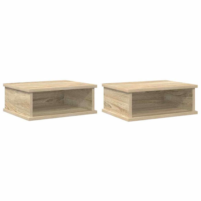 Noptieră 2 pcs Stejar Sonoma 40 x 31 x 15 cm Lemn compozit - WALTI WALTI