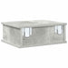 Noptieră 2 pcs Gri din beton 40 x 31 x 15 cm Lemn compozit - WALTI WALTI