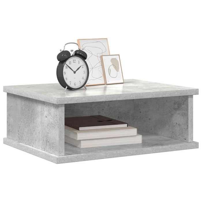 Noptieră 2 pcs Gri din beton 40 x 31 x 15 cm Lemn compozit - WALTI WALTI
