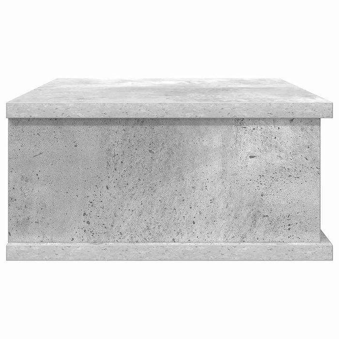 Noptieră 2 pcs Gri din beton 40 x 31 x 15 cm Lemn compozit - WALTI WALTI