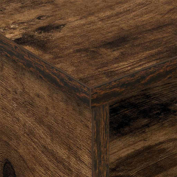 Noptieră Stejar fumuriu 40 x 31 x 15 cm Lemn compozit - WALTI WALTI