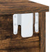 Noptieră 2 pcs Stejar fumuriu 40 x 31 x 15 cm Lemn compozit - WALTI WALTI