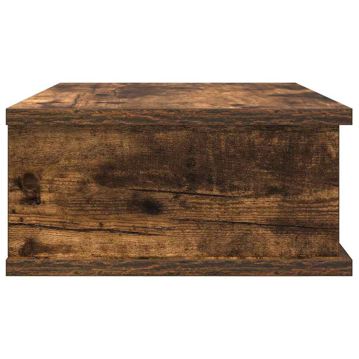 Noptieră 2 pcs Stejar fumuriu 40 x 31 x 15 cm Lemn compozit - WALTI WALTI