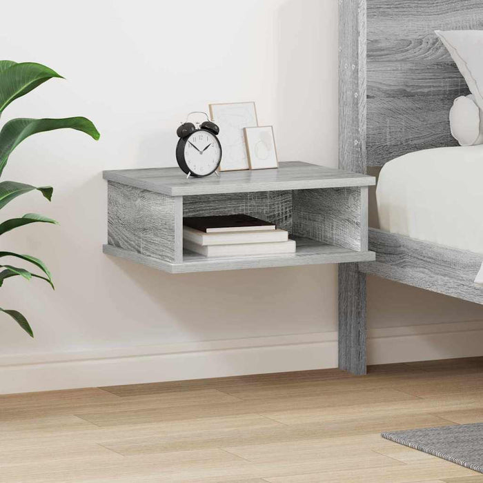 Noptieră Gri Sonoma 40 x 31 x 15 cm Lemn compozit - WALTI WALTI