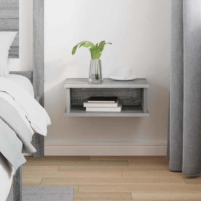 Noptieră Gri Sonoma 40 x 31 x 15 cm Lemn compozit - WALTI WALTI