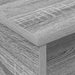 Noptieră 2 pcs Gri Sonoma 40 x 31 x 15 cm Lemn compozit - WALTI WALTI