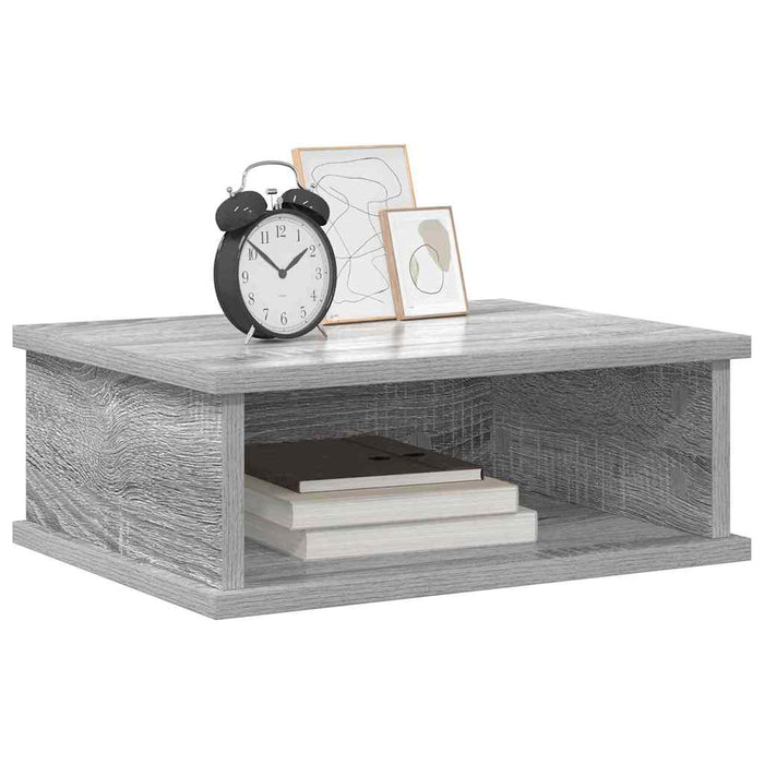 Noptieră 2 pcs Gri Sonoma 40 x 31 x 15 cm Lemn compozit - WALTI WALTI