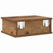 Noptieră 2 pcs Lemn vechi 40 x 31 x 15 cm Lemn compozit - WALTI WALTI