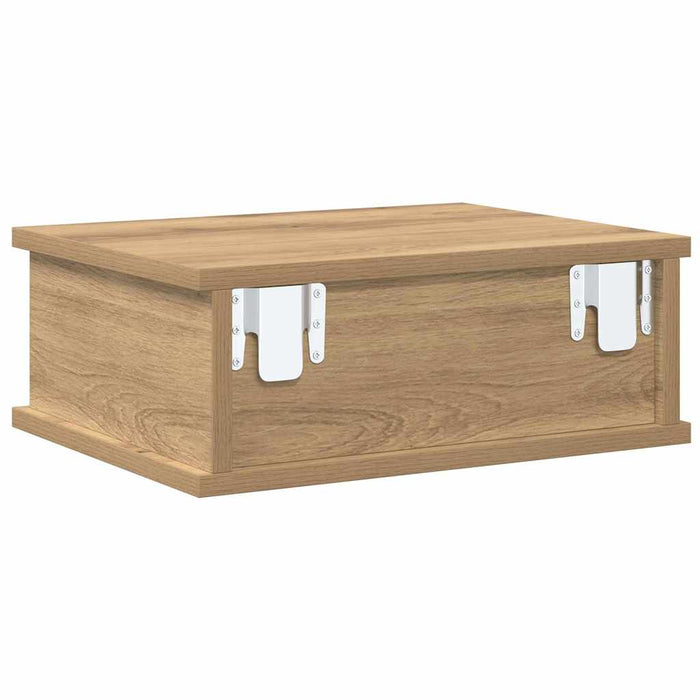 Noptieră Stejar Artizanal 40 x 31 x 15 cm Lemn prelucrat WALTI