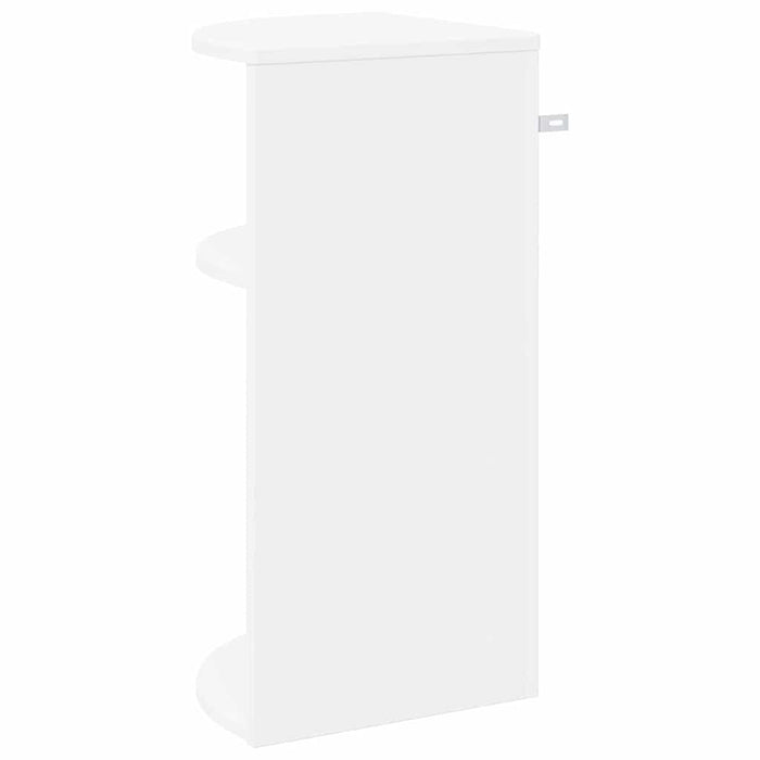 Masă laterală Alb 29,6 x 29,6 x 60 cm Lemn compozit - WALTI WALTI