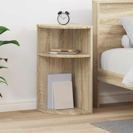 Masă laterală Stejar Sonoma 29,6 x 29,6 x 60 cm Lemn compozit - WALTI WALTI