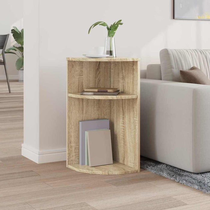 Masă laterală Stejar Sonoma 29,6 x 29,6 x 60 cm Lemn compozit - WALTI WALTI