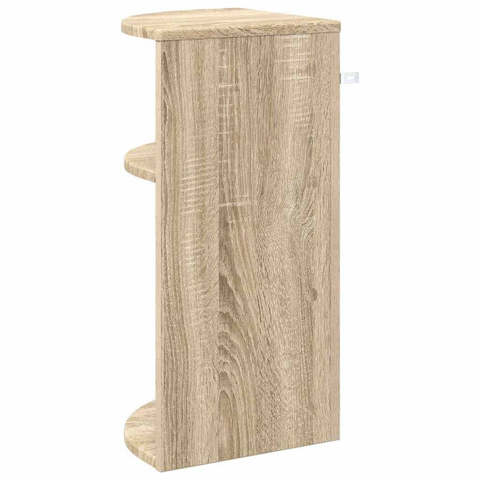 Masă laterală Stejar Sonoma 29,6 x 29,6 x 60 cm Lemn compozit - WALTI WALTI