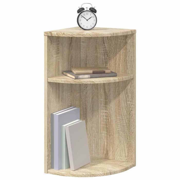 Masă laterală Stejar Sonoma 29,6 x 29,6 x 60 cm Lemn compozit - WALTI WALTI