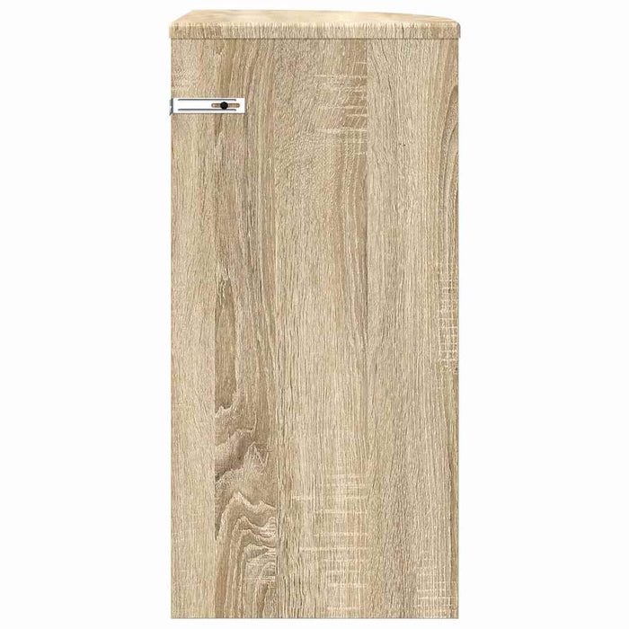 Masă laterală Stejar Sonoma 29,6 x 29,6 x 60 cm Lemn compozit - WALTI WALTI