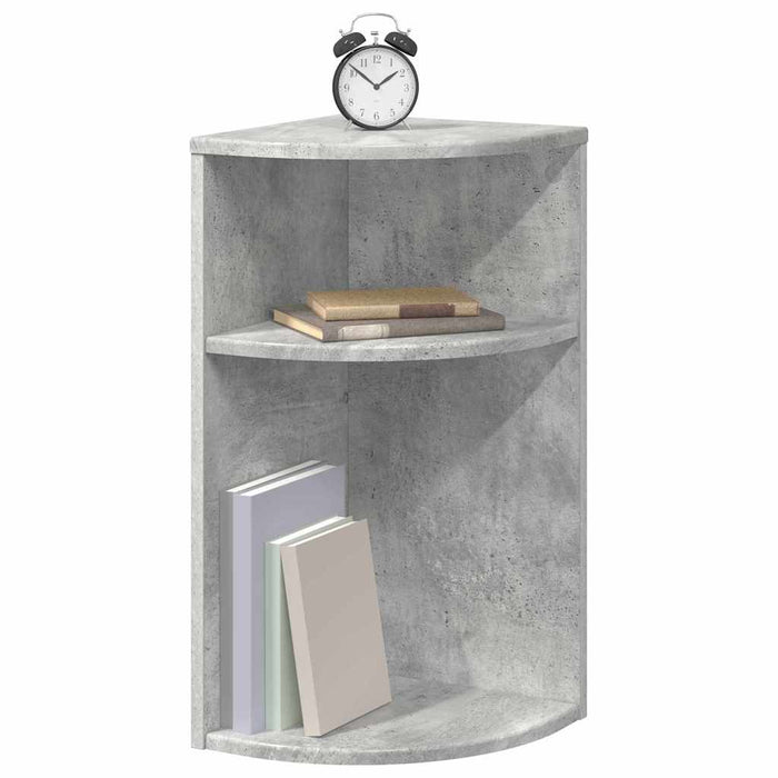 Masă laterală Gri din beton 29,6 x 29,6 x 60 cm Lemn compozit - WALTI WALTI