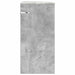 Masă laterală Gri din beton 29,6 x 29,6 x 60 cm Lemn compozit - WALTI WALTI