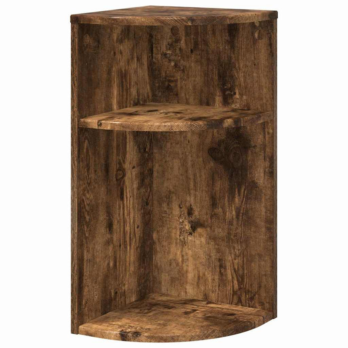 Masă laterală Stejar fumuriu 29,6 x 29,6 x 60 cm Lemn compozit - WALTI WALTI